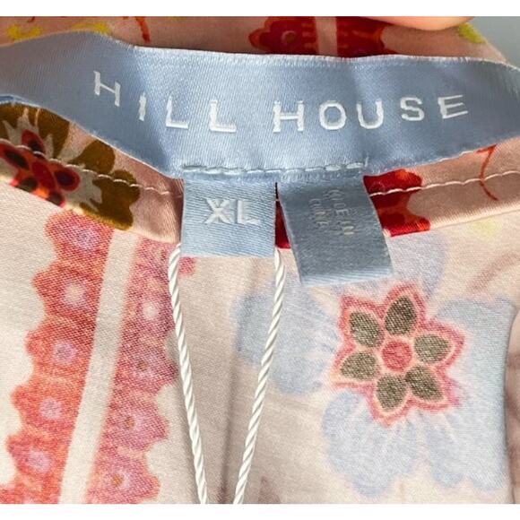 HILL HOUSE Sz XL 2pc Kate Midi Skirt Clara Crop Top Set Floral Block Stripe NWT - Picture 12 of 13